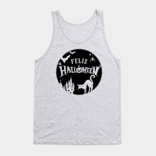 Feliz Halloween - moon design Tank Top